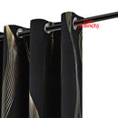 100% Blackout Curtains Luxury Marble Curtain