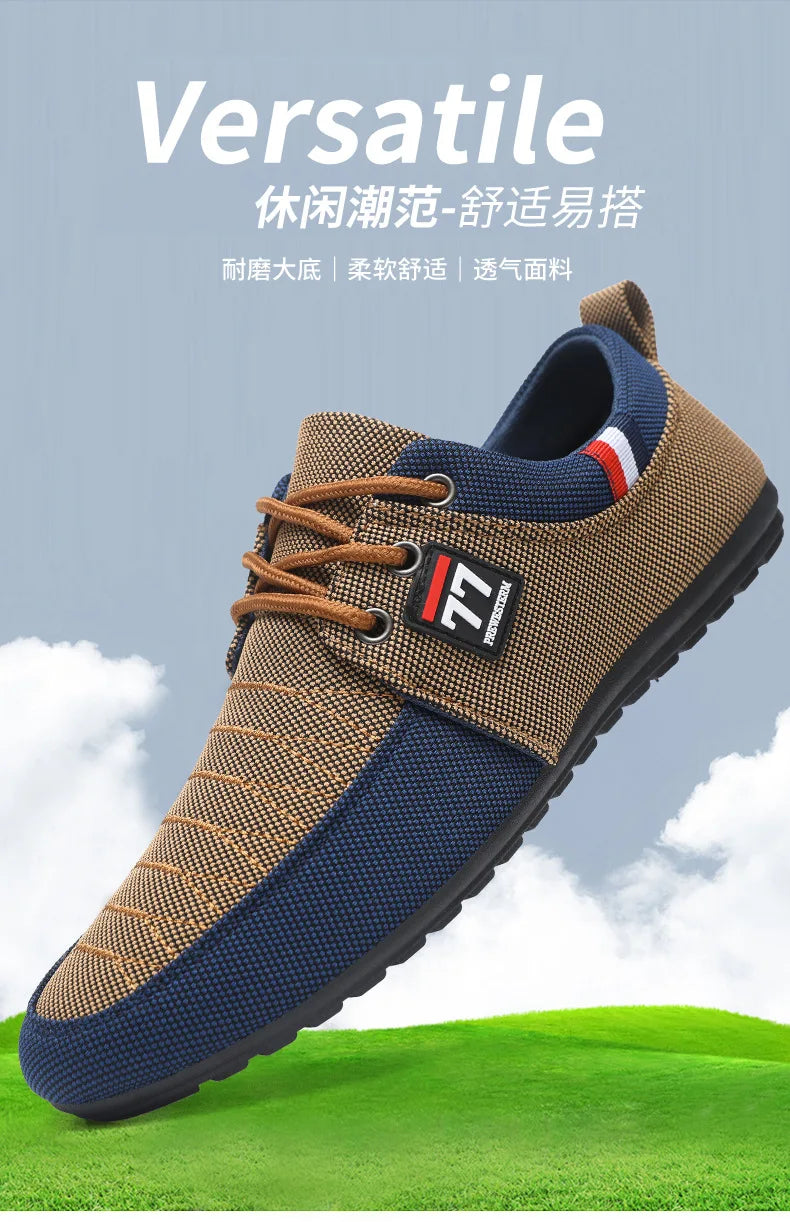 Sapatênis masculino KOZOK ,de material respirável casual