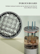 3 em 1 limpador de escova de maquiagem elétrico