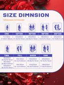 Lençol estampado Red Rose 1 pç (fronha não inclusa)