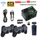 Vídeo Game Stick 4k Retrô 10.000 Jogos Original®+ 2 Controles de Brinde