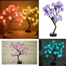 Lâmpadas árvore de rosa LED, home decor