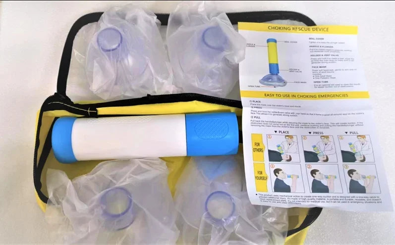 Dispositivo anti-asfixia portátil